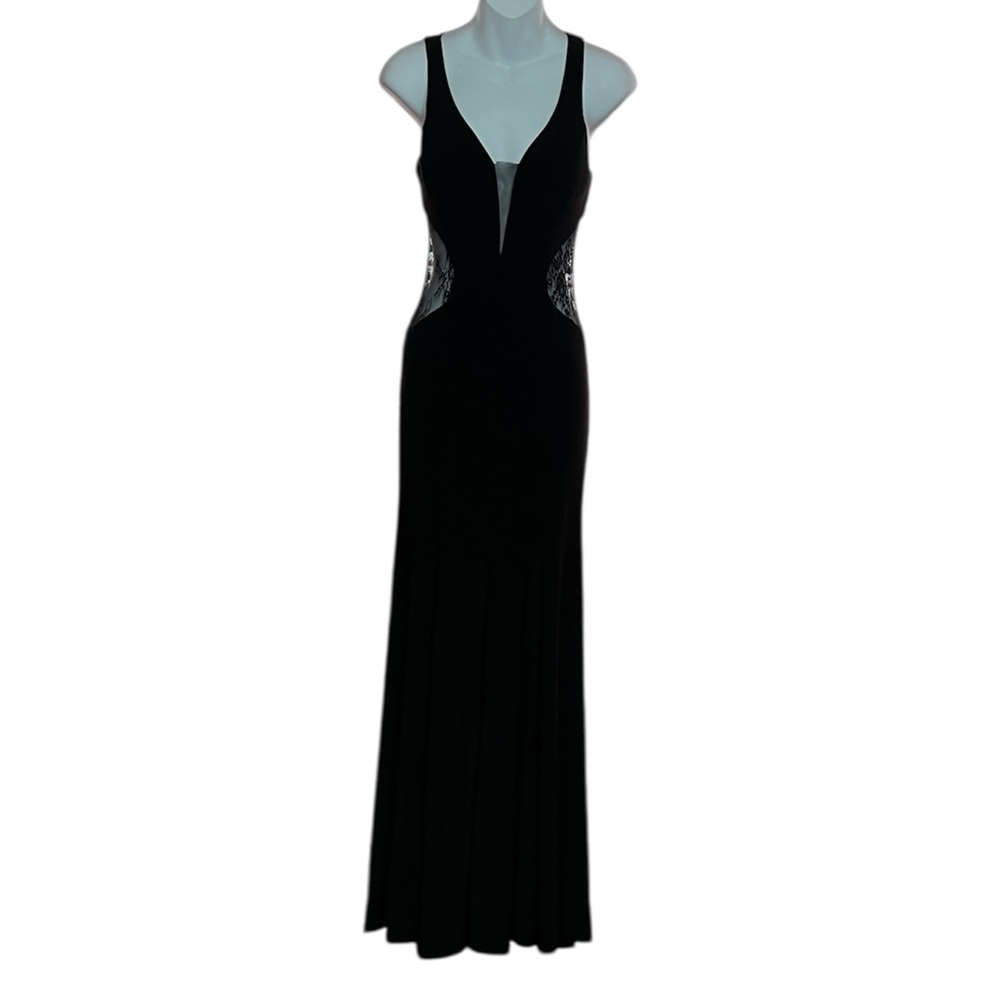 B Darlin Black Backless Dress